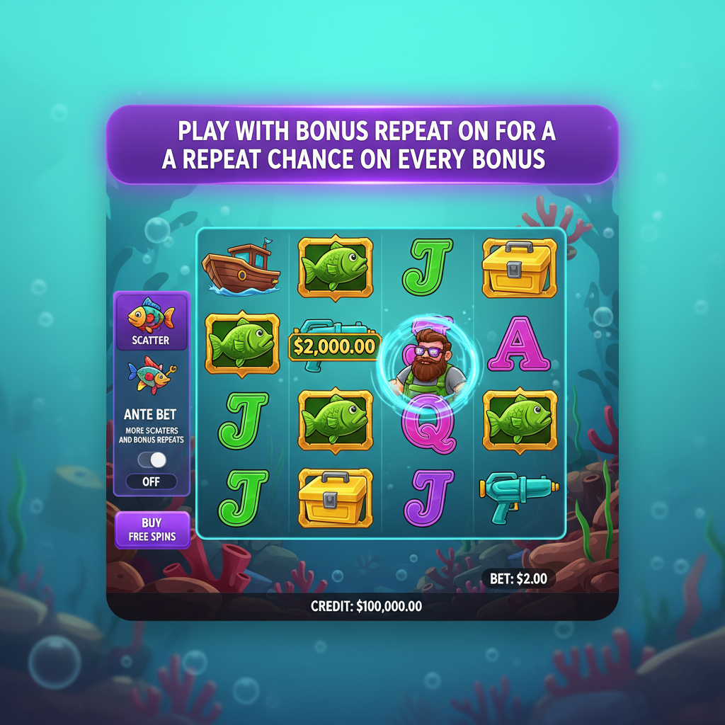 Big Bass Reel Repeat — bonus round on mobile