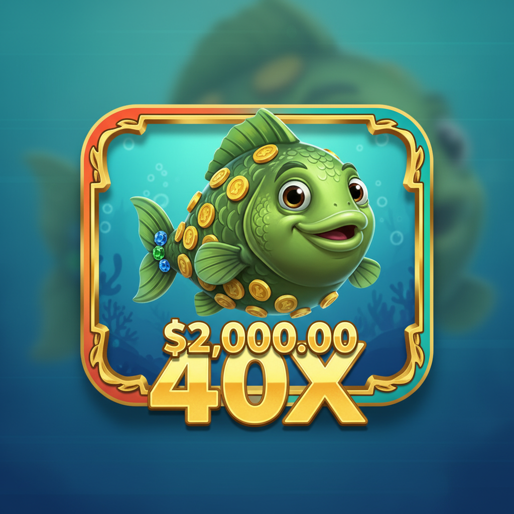 Money Fish symbol in Big Bass Reel Repeat — pays 40x maximum